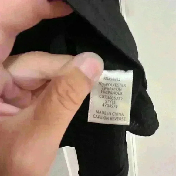 Max Studio Women's Black Bubble Short Sleeve Textured Blouse Size S - Picture 6 of 9